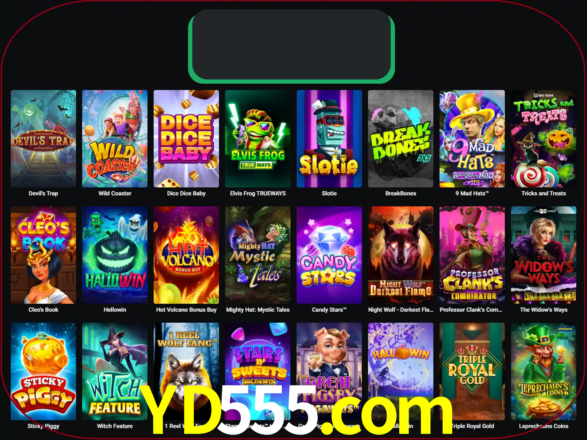 Procure por seus amados jogos de slot.